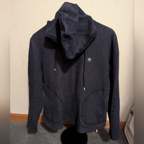 Boys BMW Quarter Zip Pullover Hoodie Size XL - Picture 2 of 12